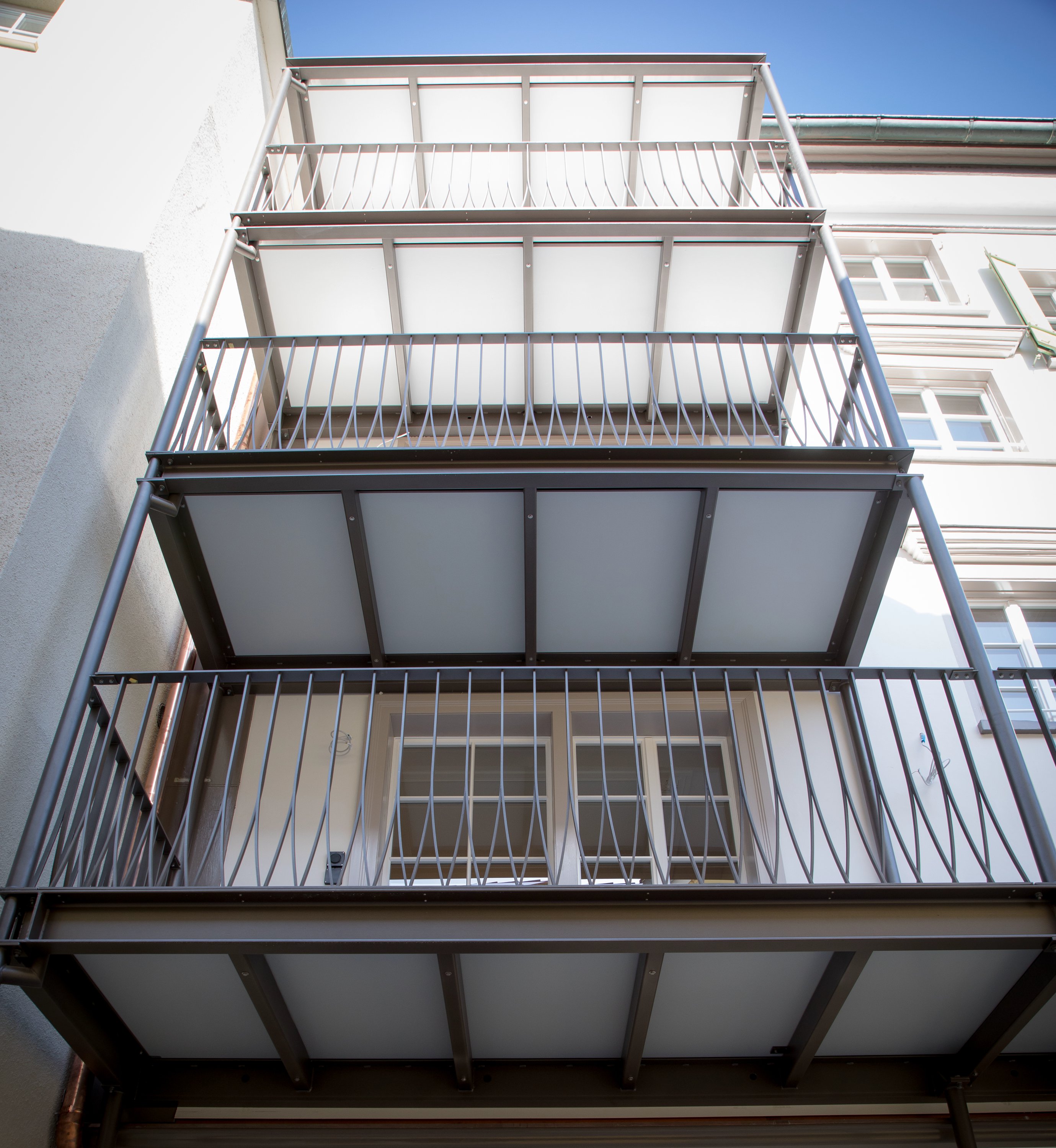 Balkon Schiffli1, Beispielprojekt balkone