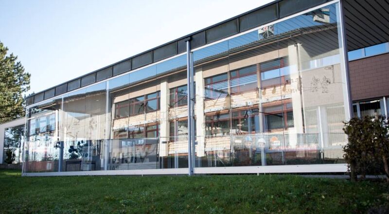 Schule Appenzell, Verglasungen und Oblichter